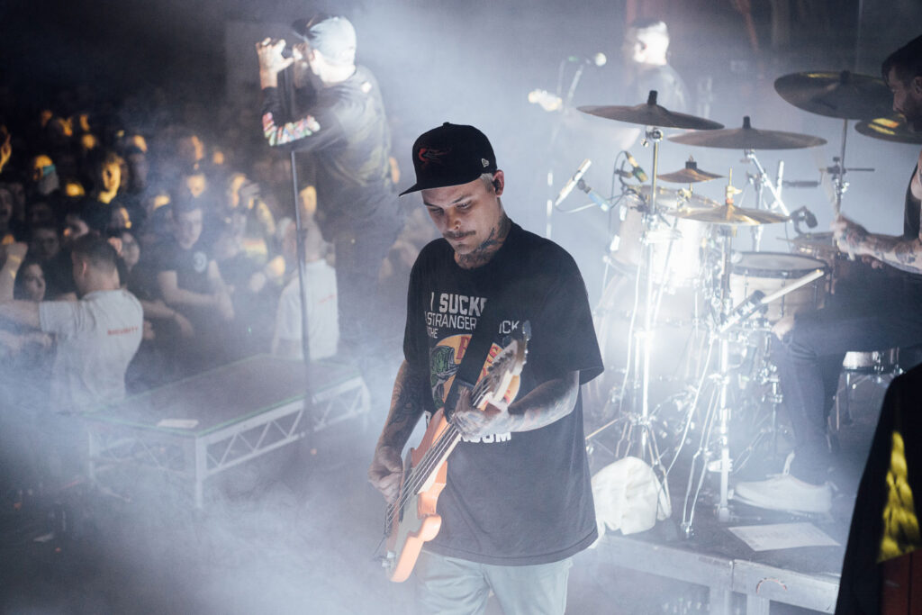 Australian Metalcore band The Amity Affliction live